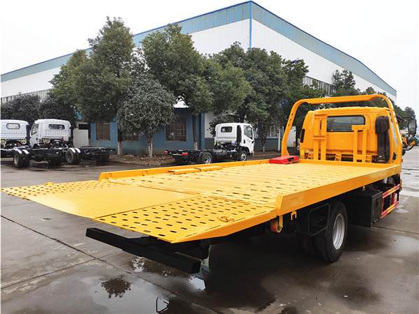 江淮駿鈴V5一拖二藍牌清障車