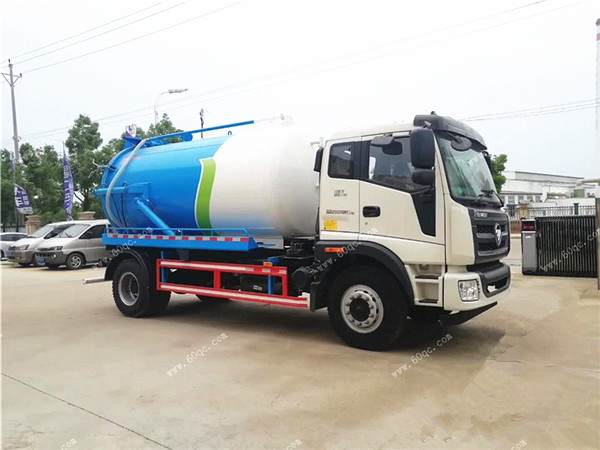 福田瑞沃10方吸污車