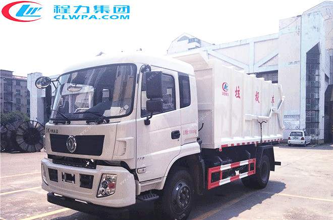 東風專用底盤對接式垃圾車