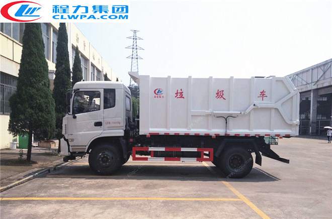 東風專用底盤對接式垃圾車