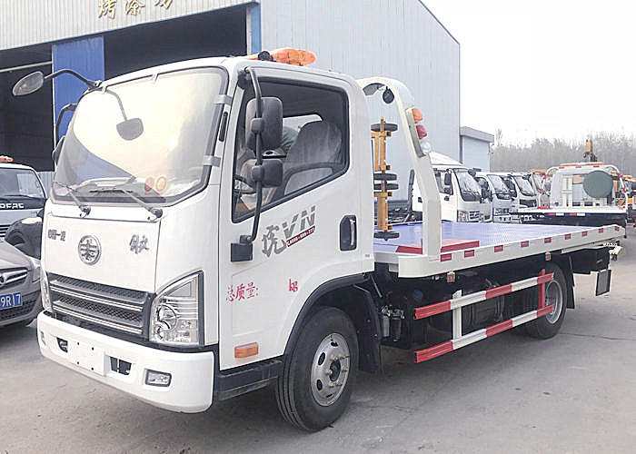 解放虎VN藍牌清障車報價，用戶已發車！