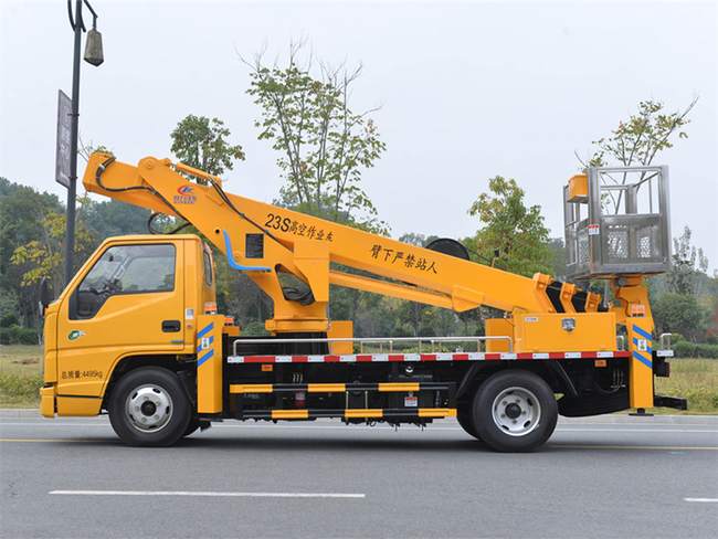 江鈴23米藍牌高空作業(yè)車