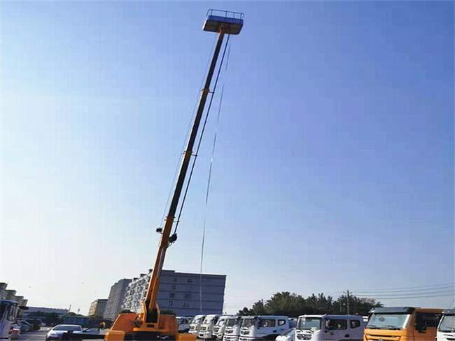 江鈴23米藍牌高空作業(yè)車