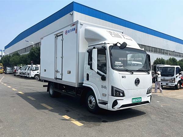 福田奧鈴智藍(lán)純電冷藏車