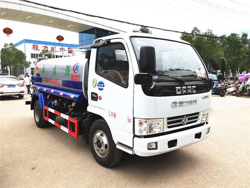 常見幾款東風灑水車型號參數(shù)