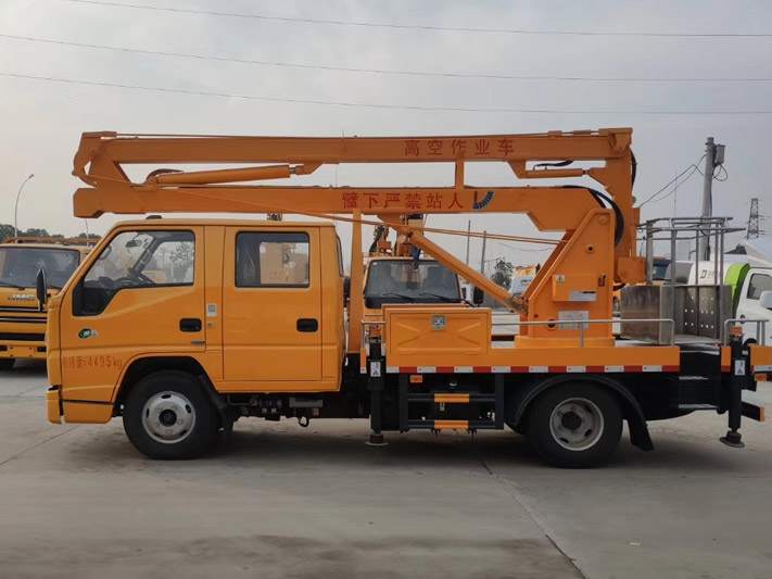 江鈴雙排12米國六高空作業(yè)車
