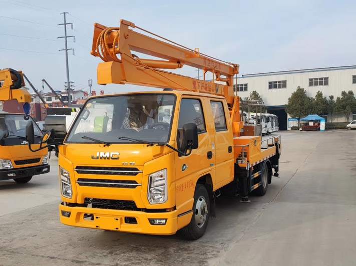 江鈴雙排12米國六高空作業(yè)車