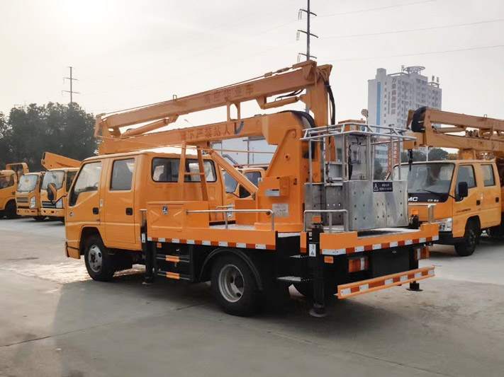 江鈴雙排12米國六高空作業(yè)車
